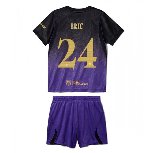 Dječji Nogometni Dres Barcelona Eric Garcia #24 Gostujuci 2026-27 Kratak Rukav (+ Kratke hlače)